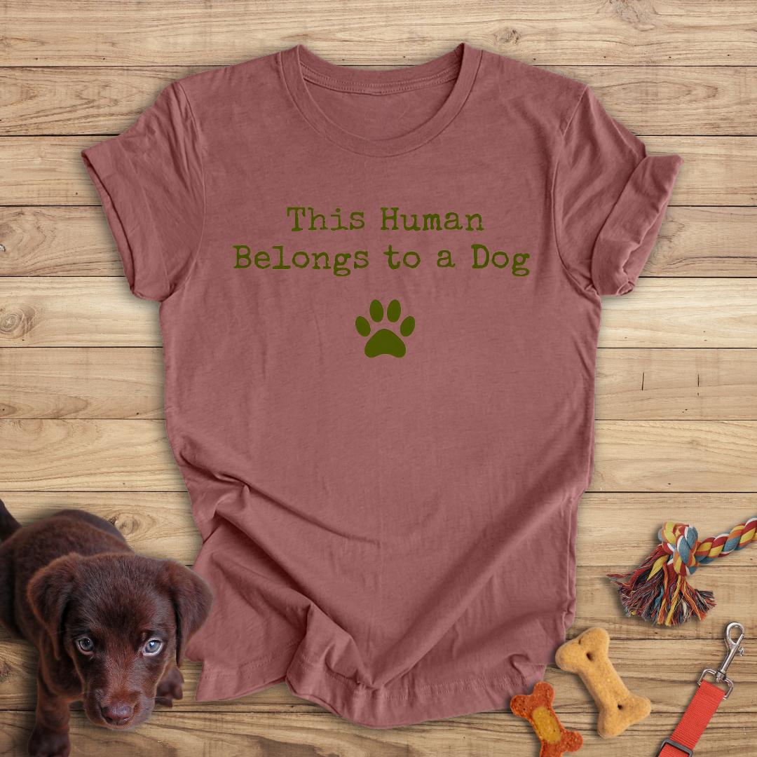 This Human Belongs to a Dog