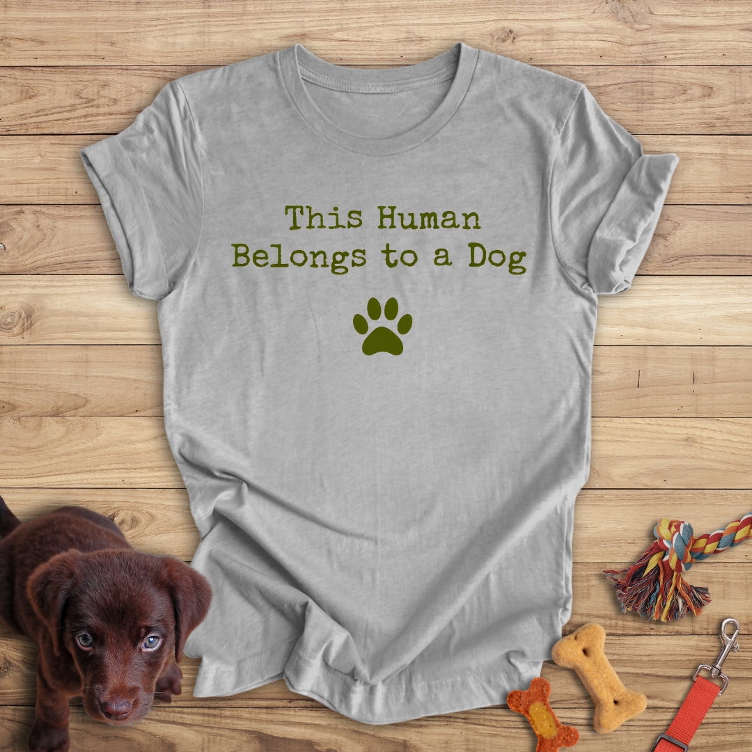 This Human Belongs to a Dog