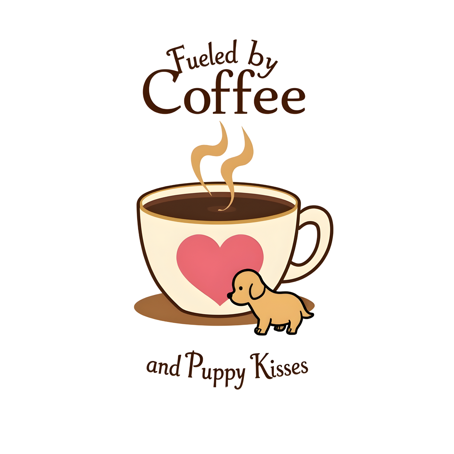 Fueled by Coffee and Puppy Kisses
