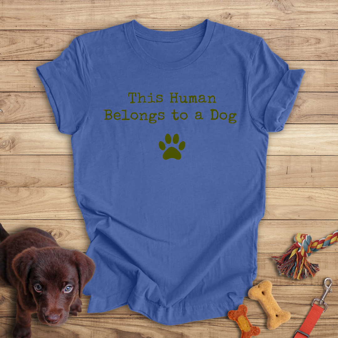 This Human Belongs to a Dog