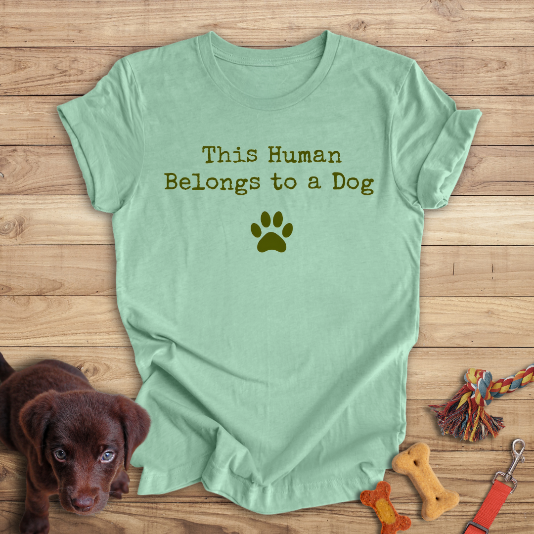 This Human Belongs to a Dog