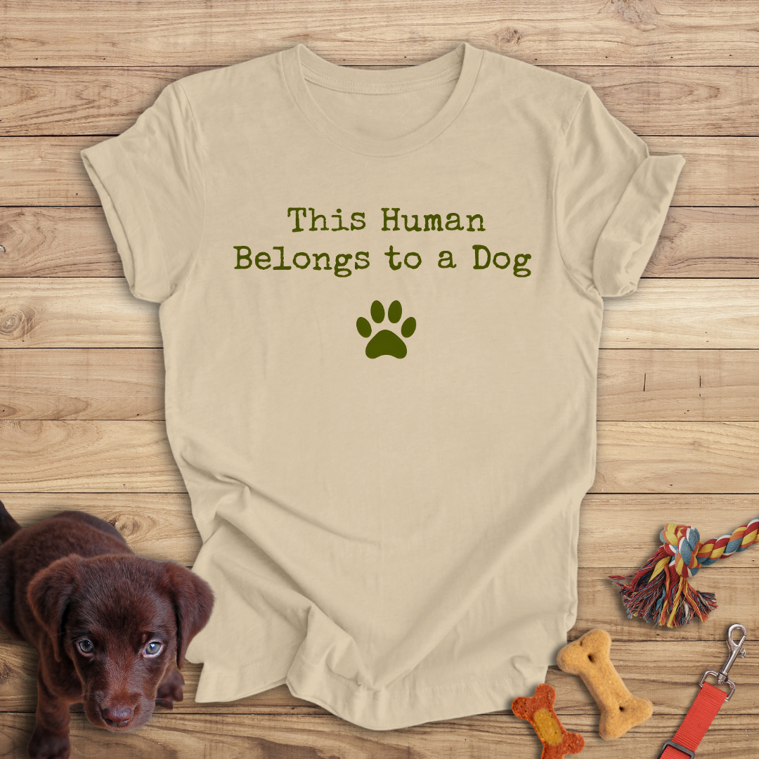 This Human Belongs to a Dog